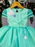 Vestido Marie Verde Tiffany Jardim Encantado Flores - comprar online