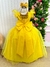 Vestido Marie Longo Amanda Amarelo