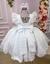 Vestido Bella Child Laila Branco - Ferreira Kids