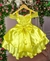 Vestido Tematicos Kids A Bela e a Fera Amarelo - comprar online