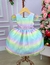 Vestido Miss Sweet Colorido - Arco Iris Candy