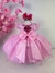 Vestido Princesa Belli Bia Jardim Encantado Rosa bebe na internet