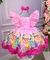 Vestido Temáticos Kids Princesas Disney Rosa - loja online