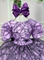 Vestido Fantasia Tematicos Kids Bruxa Halloween Roxo - Ferreira Kids