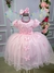 Vestido Infantil Menina Bonita Rosa Borboletas - loja online