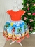 Vestido Infantil Temático Luxo Moana - Ferreira Kids