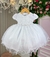 Vestido Infantil Menina Bonita Branco Mavi