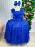 Vestido Marie Longo Mel Azul Royal