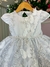 Vestido Infantil Marie Jardim Encantado Luxo Branco - comprar online