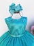 Vestido Infantil Enjoy Bebê Amber Verde Tiffany - comprar online