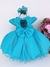 Vestido Infantil Marie Azul Tiffany na internet