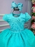 Vestido Vila Lele Alana Verde Tiffany - comprar online