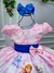 Vestido Infantil Temáticos da Gigi Frozen Rosa - comprar online