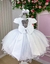 Vestido Marie Branco Ely - Ferreira Kids