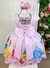 Vestido Temáticos Kids Princesas Disney Rosa Bebê na internet