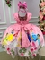 Vestido Juvenil Temáticos da Gigi Princesas Disney Rosa na internet