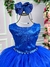 Vestido Infantil Enjoy Juvenil Helena Azul Royal - comprar online