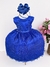 Vestido Infantil Enjoy Bebê Amber Azul Royal