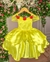 Imagem do Vestido Tematicos Kids A Bela e a Fera Amarelo