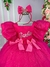 Vestido Princesa Belli Tematico Barbie Pink Babado na internet