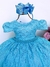 Vestido Enjoy Bebe Rendado Azul Bebe - comprar online