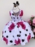 Vestido Infantil Miss Cherry Branco com Bolinhas Pretas Florido na internet