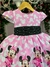 Vestido Tematico Luxo Minnie/Minie Rosa na internet