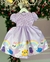 Vestido Infantil Lig Lig Lilás Bolofofos - Bolo Fofos - loja online