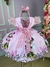 Vestido Infantil Princesa Tematico Minnie/Minie Rosa - Ferreira Kids