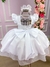 Vestido Belle Fille Elisa Branco - Ferreira Kids