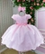 Vestido Belle Fille Jussara Rosa Bebe