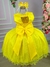 Vestido Marie Juvenil Ana Amarelo - loja online