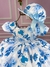 Vestido Miss Cherry Chapeu Ursinho Azul Royal na internet