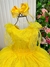 Vestido Marie Longo Mel Amarelo