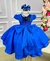 Vestido Belle Fille Eva Azul Royal - Ferreira Kids