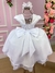 Vestido Belle Fille Branco Mavie - Ferreira Kids