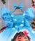 Vestido Infantil Temáticos Kids Moana Baby Azul - comprar online