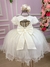 Vestido Menina Bonita Off Borboletas Peito Tule - Ferreira Kids