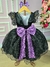 Vestido Fantasia Tematicos Kids Bruxinha Roxa Halloween - Ferreira Kids