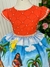 Vestido Infantil Temático Luxo Moana - loja online