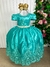 Vestido Enjoy Longo Sofia Verde Tiffany