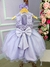 Vestido Vila Lele Jardim Encantado Flora Lilas - Ferreira Kids