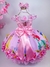 Vestido Princesa Tematico Princesas Disney Rosa - comprar online