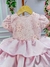 Vestido Miss Sweet Bebe Rosa Bebe Peito Rendado - comprar online