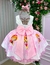 Vestido Tematicos Luxo Patrulha Canina -Sky Rosa Bebe - Ferreira Kids