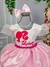 Vestido Tematico Belle Fille Barbie Saia Babados - comprar online