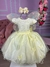 Vestido Marie Amarelo Jardim Encantado - Ferreira Kids