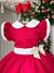 Vestido Blogueirinha Camile Vermelho - Natal na internet