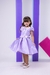 Vestido Miss Sweet Jardim Encantado Lilas