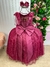 Imagem do Vestido Marie Longo Mel Marsala